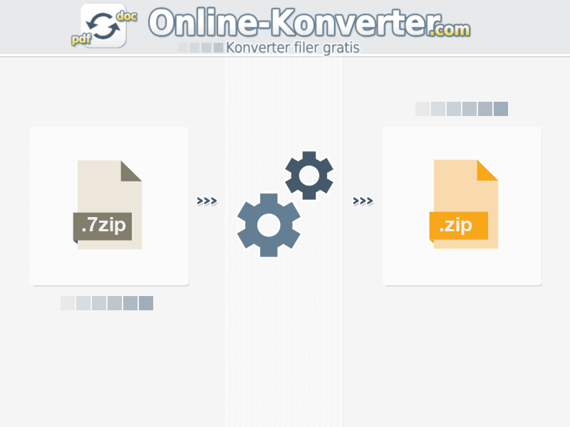 Konverter 7ZIP na ZIP online