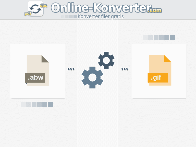 Konverter ABW na GIF online