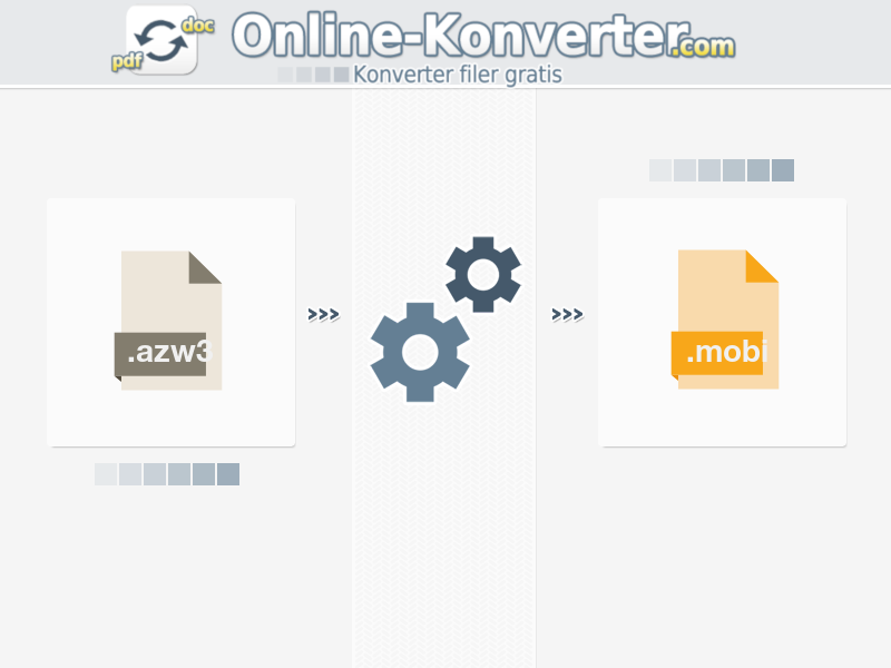 Konverter AZW3 na MOBI online