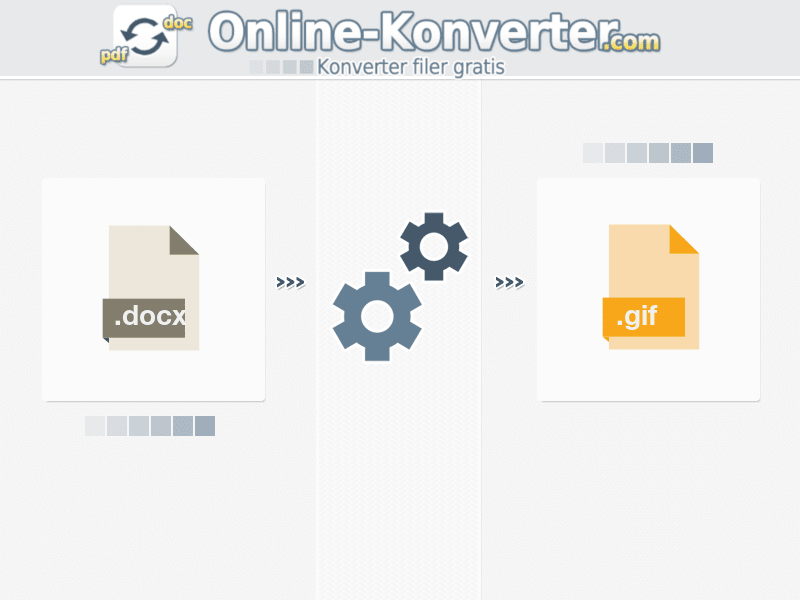 Konverter DOCX na GIF online